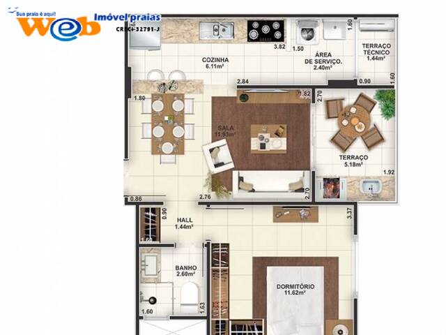 Apartamento para Venda em Praia Grande - 2